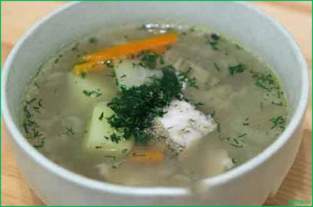 Рецепт вкусного рыбного супа из свежего хека
