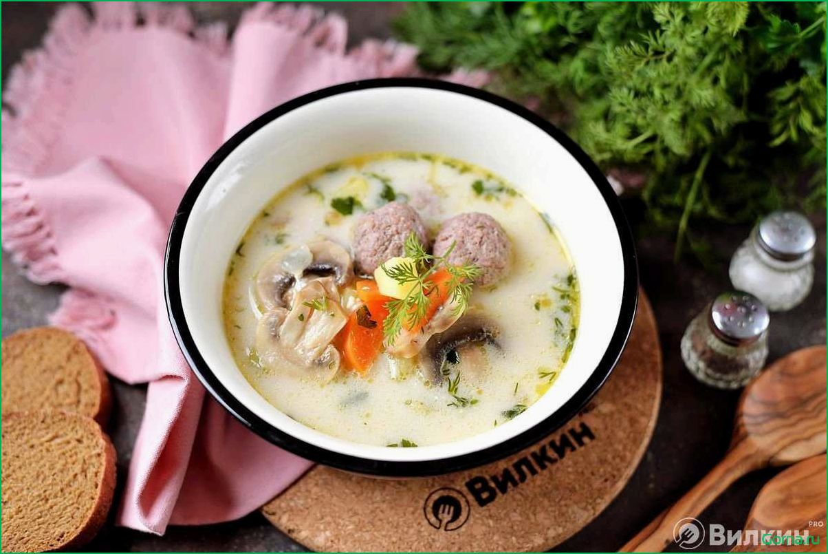 (рыбный, шампиньонами) Рыбный суп с шампиньонами