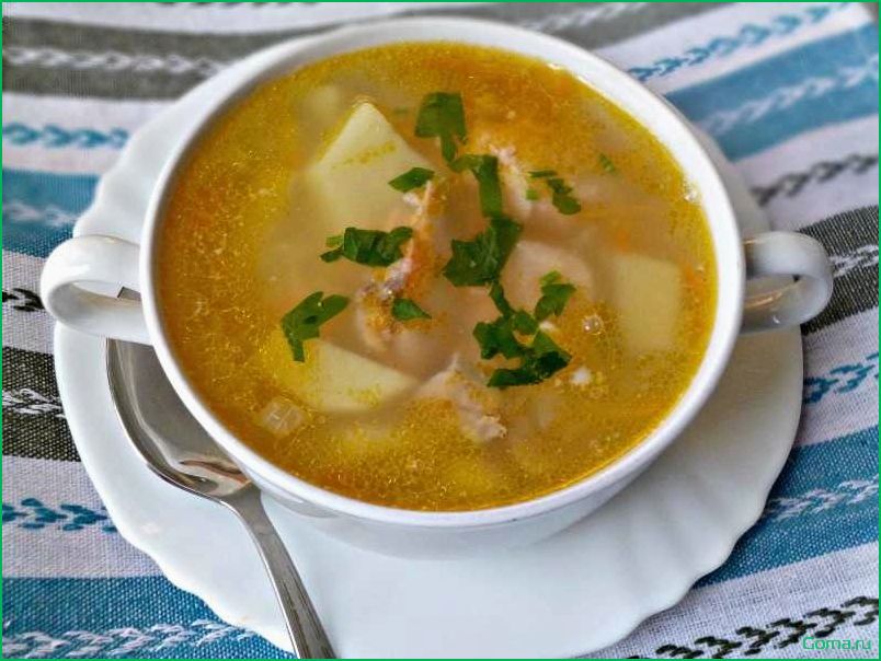 Рыбный суп камбала
