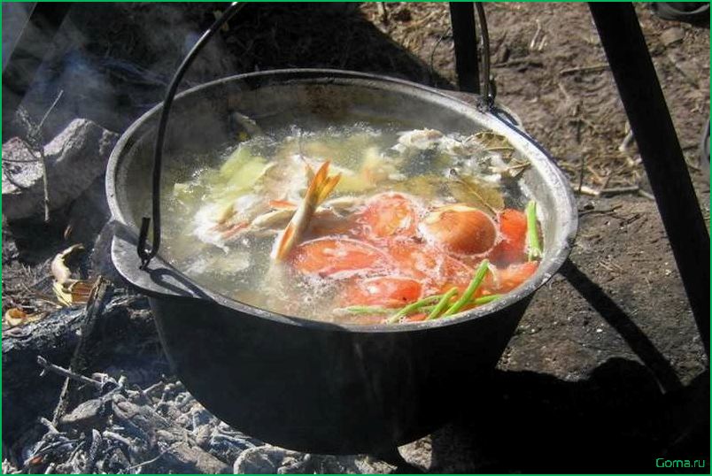 (рыбный, костре, лучший, рецепт, секреты) Рыбный суп на костре: лучший рецепт и секреты приготовления