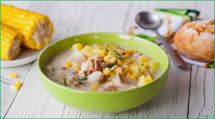 (рыбный, беконом) Рыбный суп с беконом