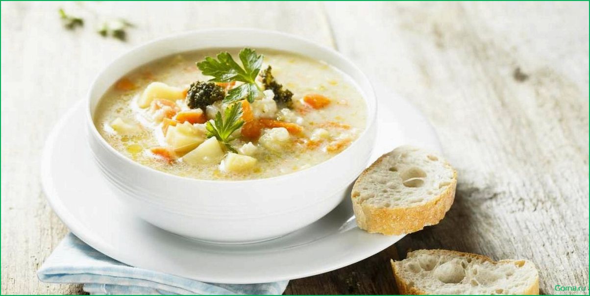 Вкусный и питательный рецепт рыбного супа с добавлением свежей брокколи