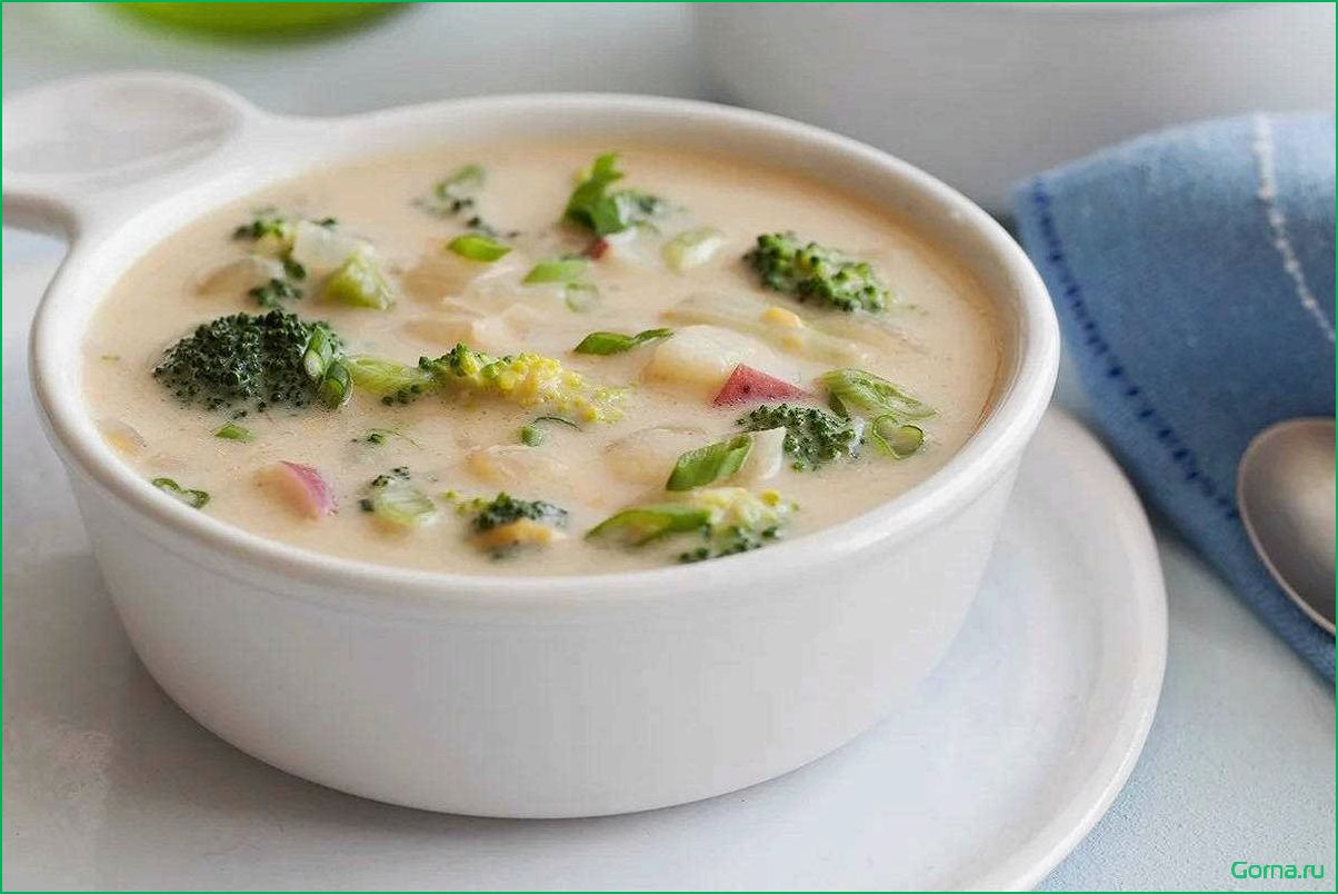 Вкусный и питательный рецепт рыбного супа с добавлением свежей брокколи