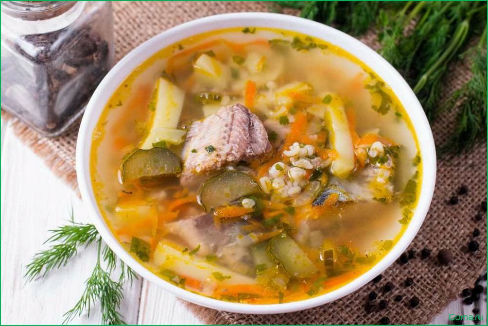 (вкусный, освежающий, рецепт, рыбного, супа) Вкусный и освежающий рецепт рыбного супа с добавлением свежих огурцов