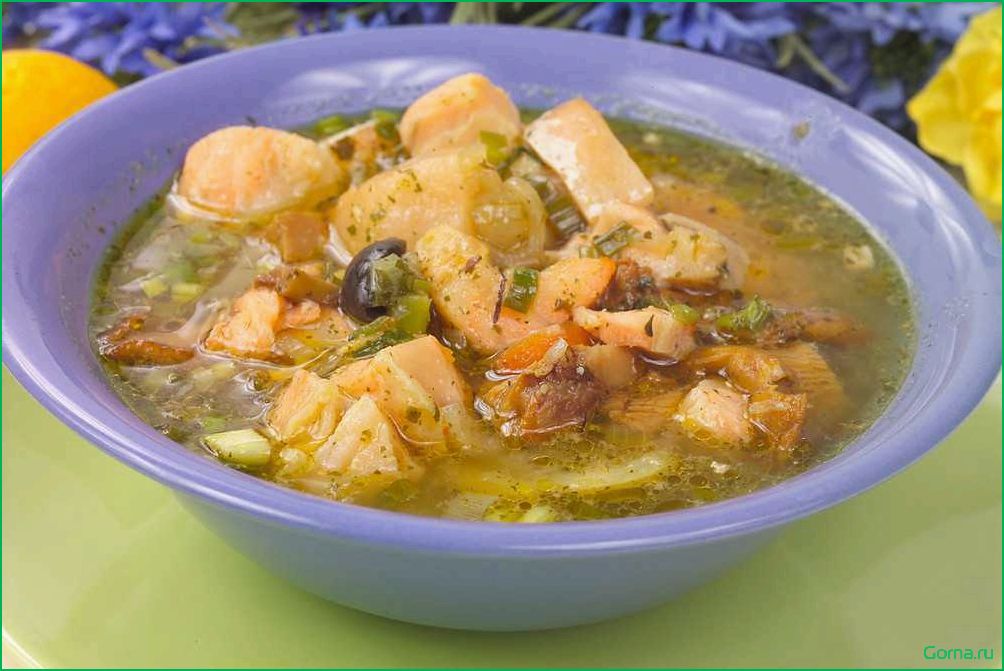 (вкусный, освежающий, рецепт, рыбного, супа) Вкусный и освежающий рецепт рыбного супа с добавлением свежих огурцов