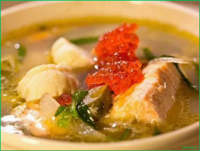 (рыбный, рассолом) Рыбный суп с рассолом