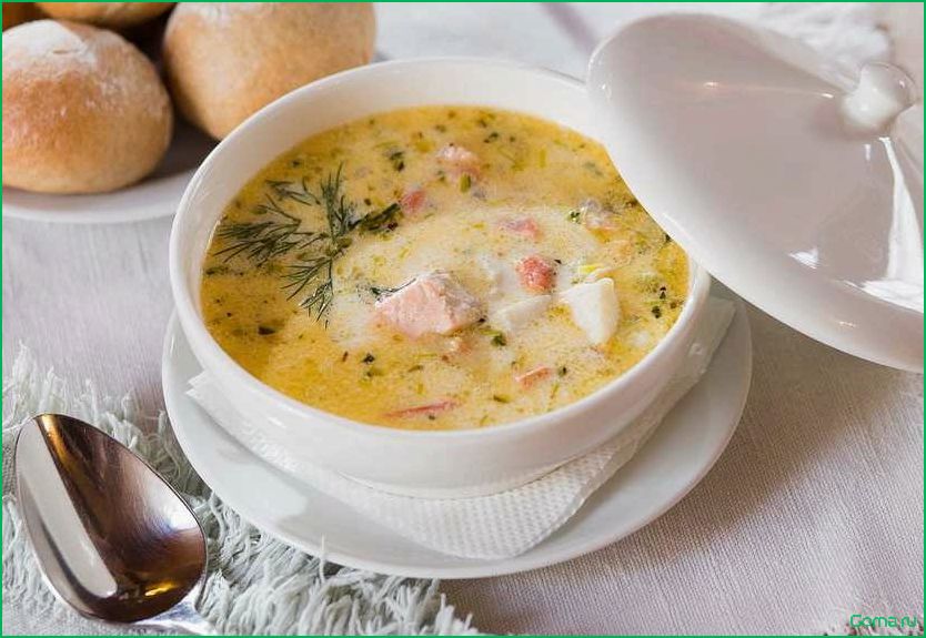 (рецепт, рыбного, супа, сыром) Рецепт рыбного супа с сыром