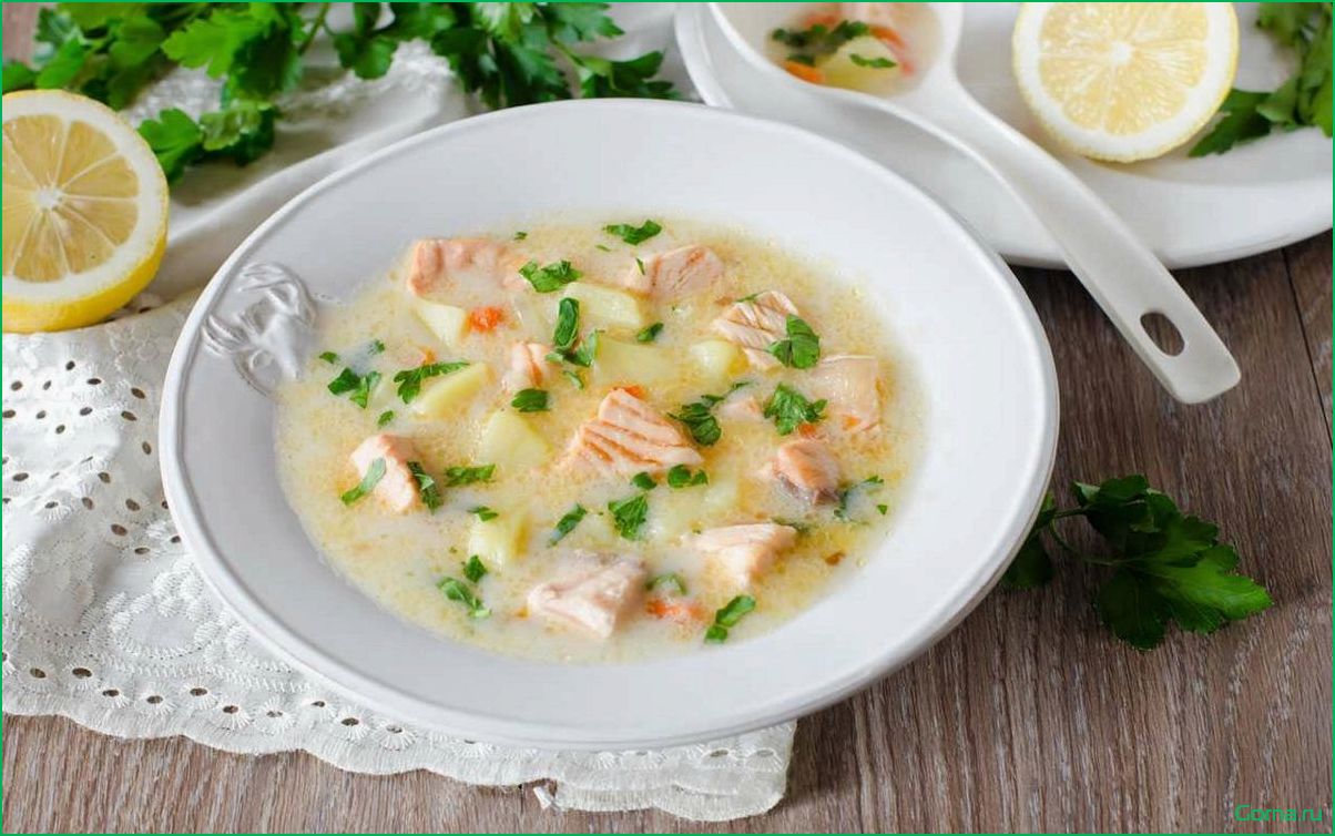 (рыбный, чесноком) Рыбный суп с чесноком