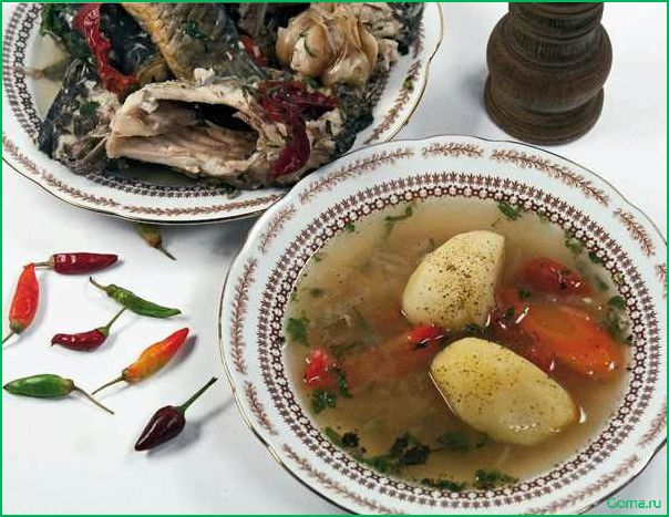 Приготовление вкусного рыбного супа шурпа: рецепт и секреты