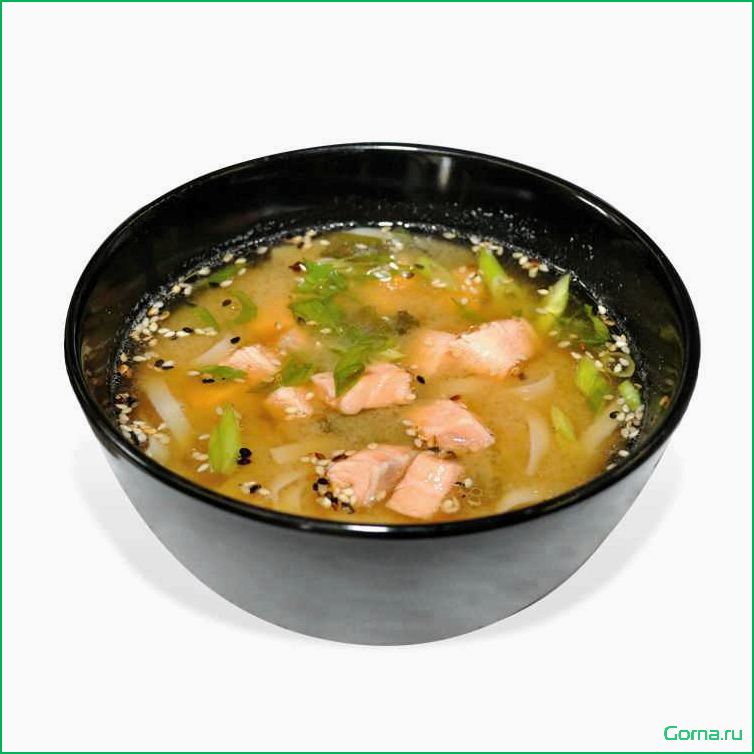 Рыбный суп в японской кухне