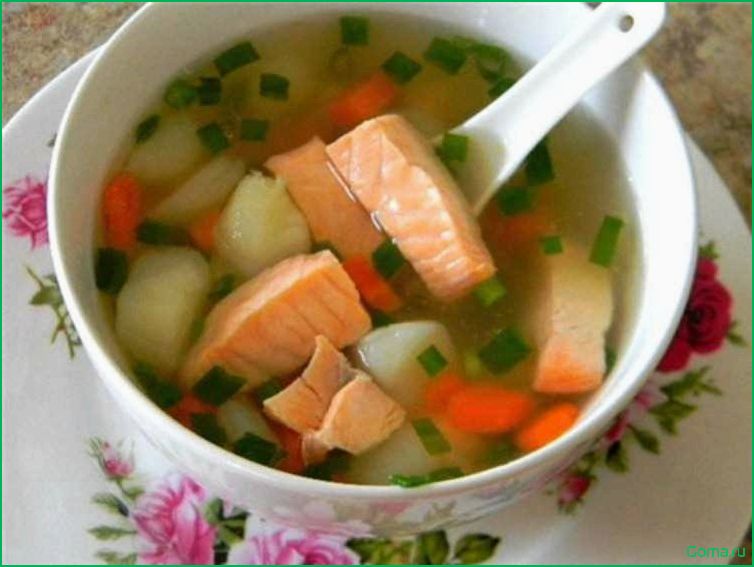 Рецепт рыбного супа с сыпью