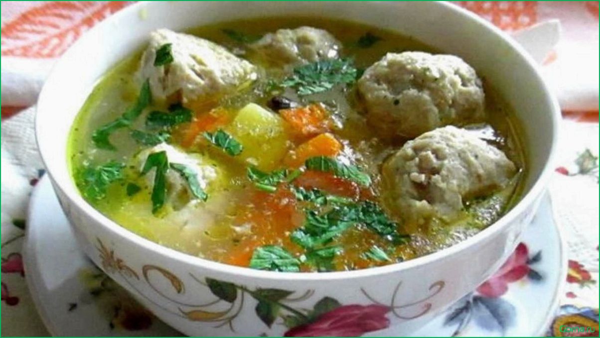 Рецепт супа из рыбного фарша