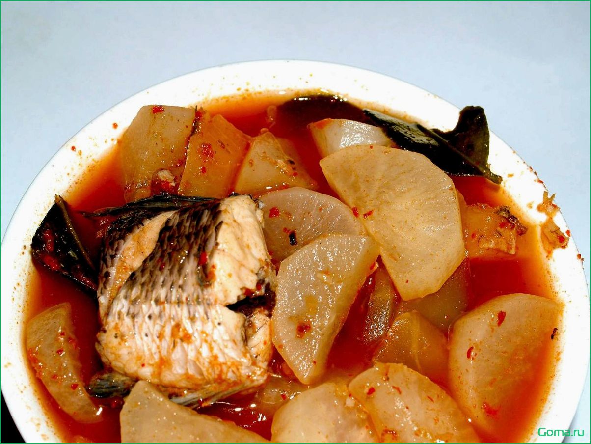 (рыбным, соусом) Уха с рыбным соусом