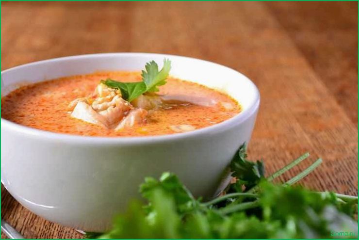 (рецепт, приготовления, вкусного, питательного, супа) Рецепт приготовления вкусного и питательного супа из тыквы с добавлением рыбы